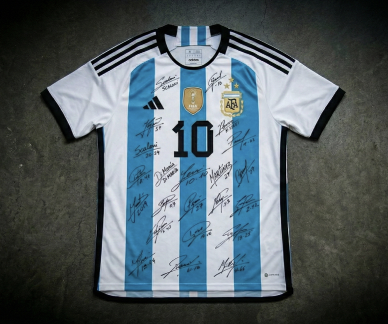 Camiseta Argentina Firmada